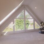 special shaped shutters fitted in a west bridgford, nottingham home